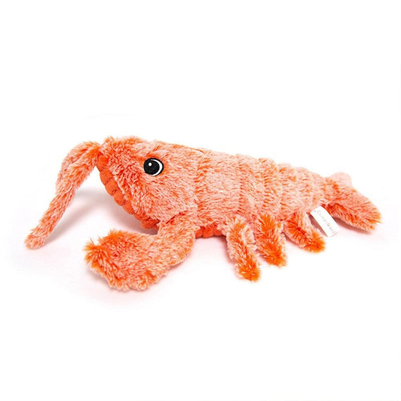 Juguete de peluche con sonido de langosta para perros y gatos